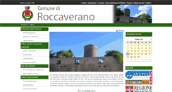 Desktop Screenshot of comune.roccaverano.at.it