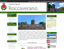 Tablet Screenshot of comune.roccaverano.at.it